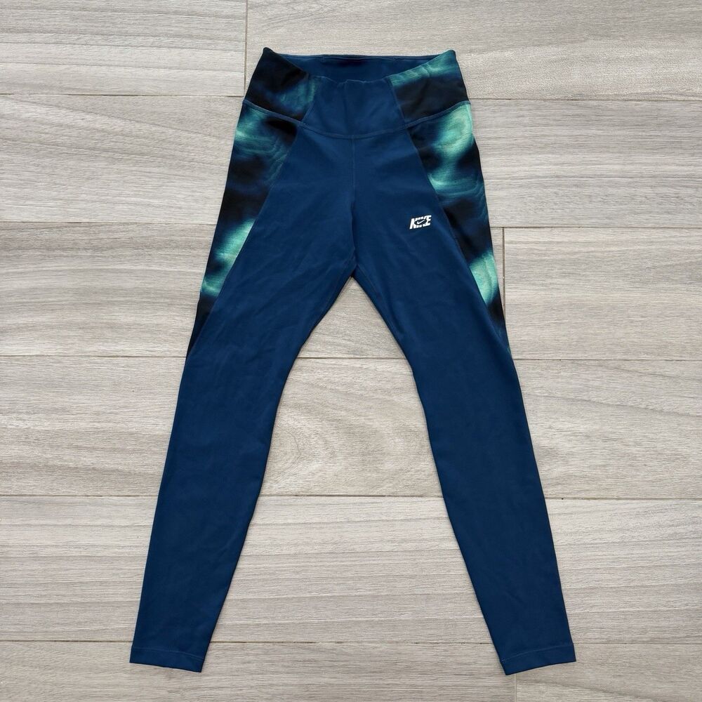 NEW Women's Nike One Icon Dri-FIT Mid-Rise Training Tights DQ6713-460 Size M